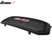 Load image into Gallery viewer, Fits 15-18 GMC Yukon XL Black ABS Front Bumper Grille + Red GMC Emblem
