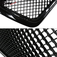 Load image into Gallery viewer, 2004-2008 Ford F150 All Black Mesh Style Front Bumper Hood Grille ABS
