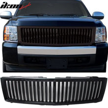 Load image into Gallery viewer, 2007-2013Â Chevy Silverado 1500 Vertical Front Bumper Unpainted Grille
