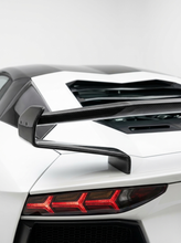 Load image into Gallery viewer, Carbon Fiber SVJ Style Rear Wing Spoiler for Lamborghini Aventador S LP740 | Dual-Plane Aero Blade