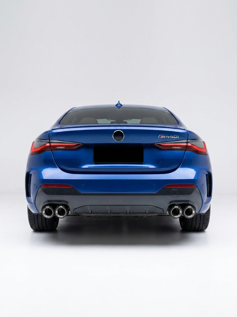 Carbon Fiber Dual Exhaust Tips for BMW M340i M240i M440i | G20 G42 G22 G23 G26 | Y-Pipe Single-to-Dual Conversion | Sold as Pair