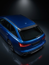 Load image into Gallery viewer, 2019–2021 Audi RS6 / A6 C8 Avant Single Deck Roof Spoiler – Dry Carbon Fiber