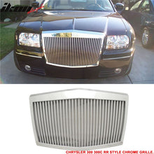 Load image into Gallery viewer, 2005-2010 Chrysler 300 300C RR Phantom Chrome Front Bumper Grille ABS
