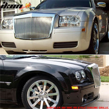 Load image into Gallery viewer, 2005-2010 Chrysler 300 300C RR Phantom Chrome Front Bumper Grille ABS