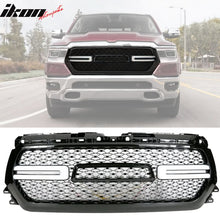 Load image into Gallery viewer, 2019-2024 Dodge Ram 1500 Front Hood Grill with Switchback Turn Signal