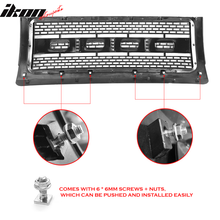 Load image into Gallery viewer, 2009-2014 Ford F150 R Front Bumper Hood Grille Mesh Hood Guard ABS
