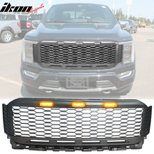 Load image into Gallery viewer, 2021-2023 Ford F-150 Grill R Style Front Mesh Car Grille w/ LED ABS