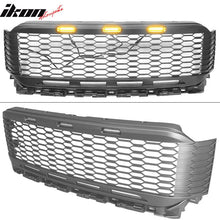 Load image into Gallery viewer, 2021-2023 Ford F-150 Grill R Style Front Mesh Car Grille w/ LED ABS