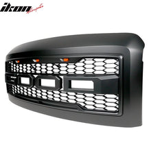 Load image into Gallery viewer, 2008-2010 Ford F250 F350 R Matte Black Front Upper Grille w/ Letters