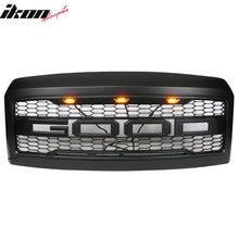 Load image into Gallery viewer, 2008-2010 Ford F250 F350 R Matte Black Front Upper Grille w/ Letters