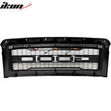 Load image into Gallery viewer, 2008-2010 Ford F250 F350 R Matte Black Front Upper Grille w/ Letters