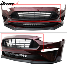 Load image into Gallery viewer, 2018-2022 Ford Mustang Front Upper Grid Grille Guard Bumper Grill ABS