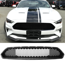 Load image into Gallery viewer, 2018-2023 Ford Mustang Mesh Style Black Upper Grille ABS Plastic