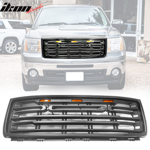 Load image into Gallery viewer, 2007-2013 GMC Sierra 1500 Front Bumper Hood Grille Guard Grill