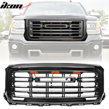 Load image into Gallery viewer, 2014-2015 GMC Sierra 1500 Front Bumper Hood Grille Guard Grill