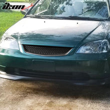 Load image into Gallery viewer, 2001-2003 Honda Civic 2Dr 4Dr T-R Black Front Hood Grille Grill ABS