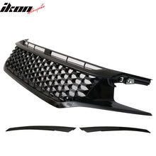 Load image into Gallery viewer, Fits 16-18 Honda Civic Coupe Sedan GT Front Lip &amp; Gloss Mesh Grille