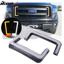 Load image into Gallery viewer, 2009-2014 Ford F-150 LED White DRL Daytime Amber Turn Signal Light