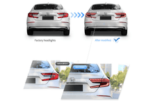 Load image into Gallery viewer, Honda Accord 10th Gen (CV1/CV2/CV3) Pre-Facelift LED Tail Lights (2018-2021)
