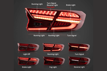Load image into Gallery viewer, Honda Accord 10th Gen (CV1/CV2/CV3) Pre-Facelift LED Tail Lights (2018-2021)
