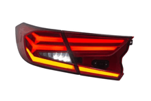 Load image into Gallery viewer, Honda Accord 10th Gen (CV1/CV2/CV3) Pre-Facelift Twin Line LED Tail Lights (2018-2021)