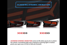 Load image into Gallery viewer, Honda Accord 10th Gen (CV1/CV2/CV3) Pre-Facelift Twin Line LED Tail Lights (2018-2021)