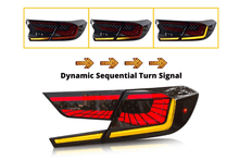 Load image into Gallery viewer, Honda Accord 10th Gen Smoked Dynamic LED Tail Lights (2018-2022)