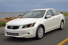 Load image into Gallery viewer, Honda Accord 8th Gen Inspired Black Demon Eyes and Ordinary Projector Headlights (2008-2012)