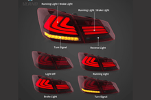 Load image into Gallery viewer, Honda Accord 9th Gen -Red,Red Smoked, Full Smoke- LED Tail Lights Upgrade (2013-2015)