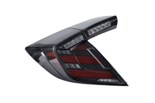 Load image into Gallery viewer, Honda Civic 10th Gen Hatchback and Type R Smoked Style LED Tail Lights Upgrade (2016-2021)