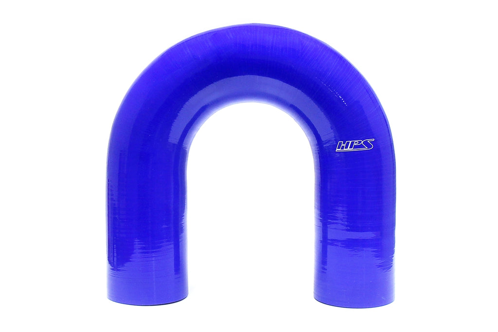 HPS Performance HTSEC180-175-BLUE Silicone 180 Degree U Bend Elbow Hose