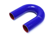 Load image into Gallery viewer, HPS Performance HTSEC180-225-BLUE Silicone 180 Degree U Bend Elbow Hose