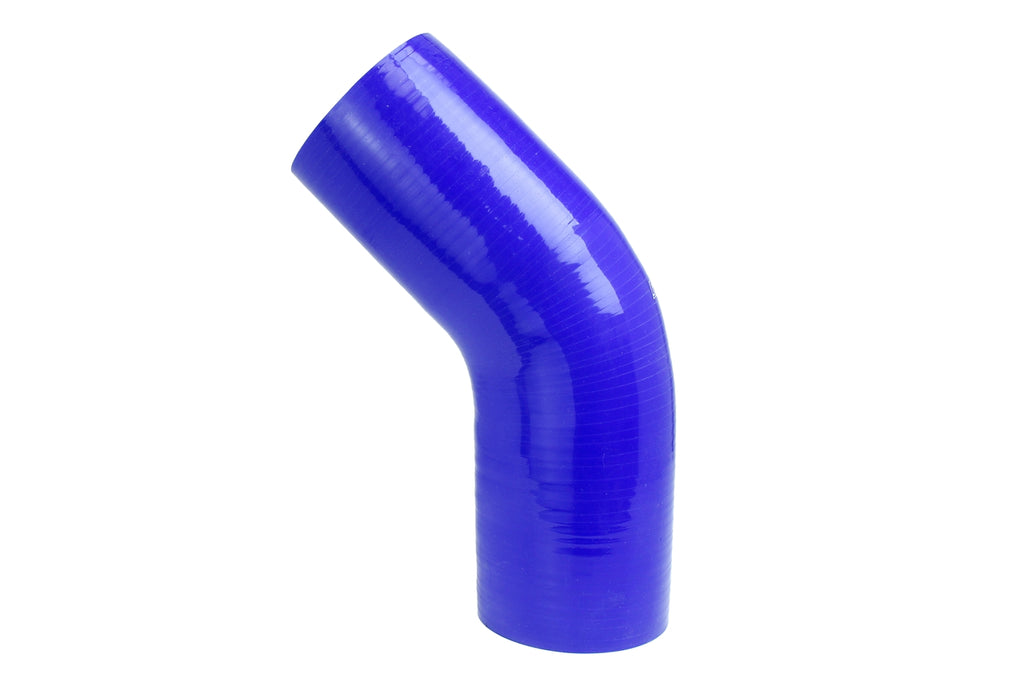 HPS Performance HTSEC45-500-BLUE Silicone 45 Degree Elbow Coupler Hose