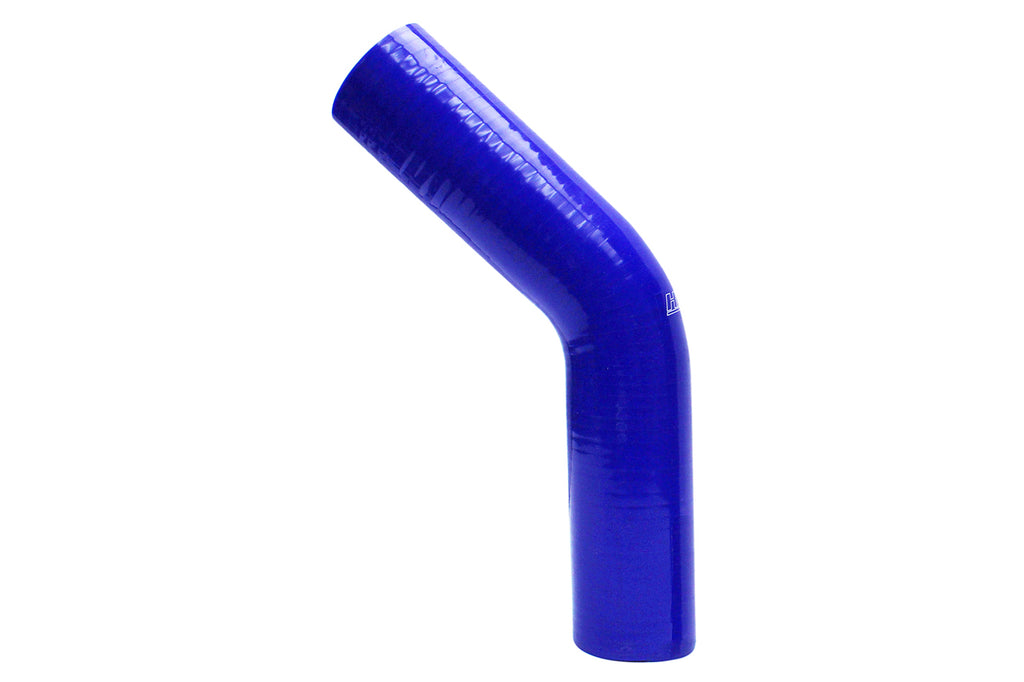 HPS Performance HTSEC45-212-BLUE Silicone 45 Degree Elbow Coupler Hose