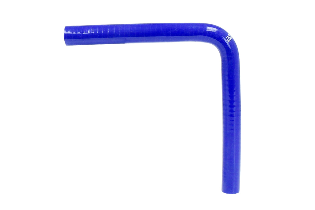 HPS Performance HTSEC90-087-L10-BLUE Silicone 90 Degree Elbow Hose