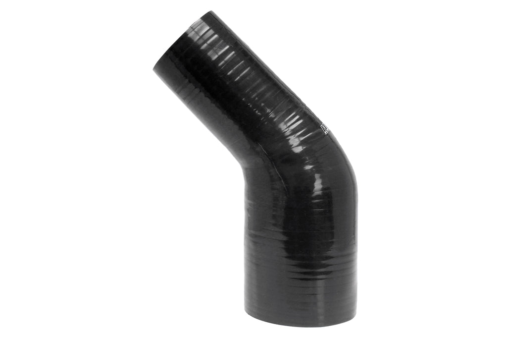 HPS Performance HTSER45-400-450-BLK Silicone 45 Degree Elbow Hose