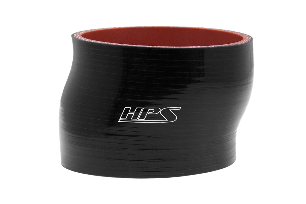 HPS Performance HTSOC-312-L4-BLK High temp. 4-ply reinforced silicone offset coupler