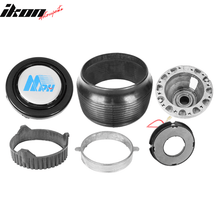 Load image into Gallery viewer, 1974-1987Mitsubishi Lancer Galant Sigma Steering Black Hub Adapter