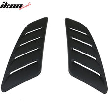 Load image into Gallery viewer, 2015-2018 Ford Mustang V6 &amp; EcoBoost GT Style Black Hood Vents PP