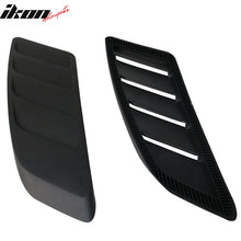 Load image into Gallery viewer, 2015-2018 Ford Mustang V6 &amp; EcoBoost GT Style Black Hood Vents PP