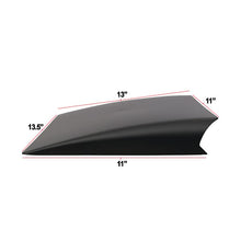 Load image into Gallery viewer, Universal Black Air Flow Hood Vent Scoop ABS