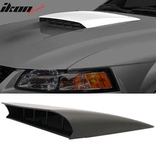Load image into Gallery viewer, Universal Black Air Flow Hood Vent Scoop ABS