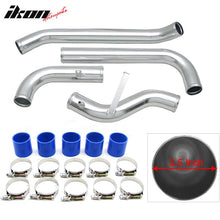 Load image into Gallery viewer, 1988-2000 Honda Civic Chrome Blue Intercooler Piping Kits Aluminum