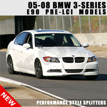 Load image into Gallery viewer, 2006-2008 BMW E90 OE Style Front Bumper Splitter Lip Spoiler  PP