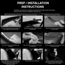 Load image into Gallery viewer, 2008-2023 Dodge Challenger XE Style Side Window Louver Scoop PP