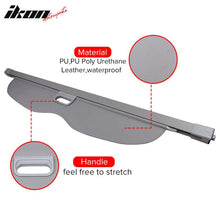 Load image into Gallery viewer, 2011-2022 Grand Cherokee Rear Tonneau Cargo Cover Retractable Shade