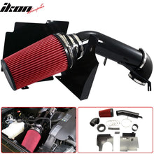 Load image into Gallery viewer, 2002-2006 Cadillac Escalade Red Black Cold Air Intake Pipe Aluminum
