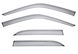 WellVisor Window Deflectors w/ Chrome Trim - UCF1X|UCF2X