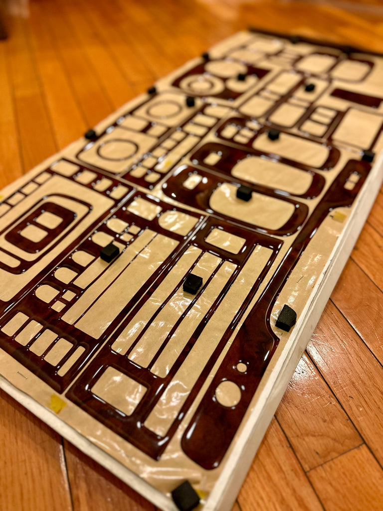 Interior WoodGrain Sticker Overlay