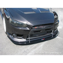 Load image into Gallery viewer, APR Mitsubishi Evolution X with OEM lip Front Wind Splitter 2008-2016